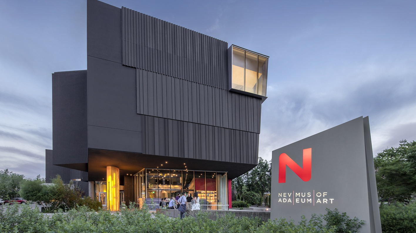 Nevada Museum of Art in downtown Reno, Nevada